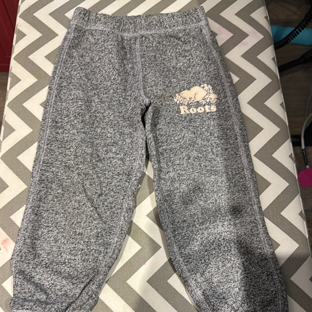 Roots Kids Heather Gray Joggers